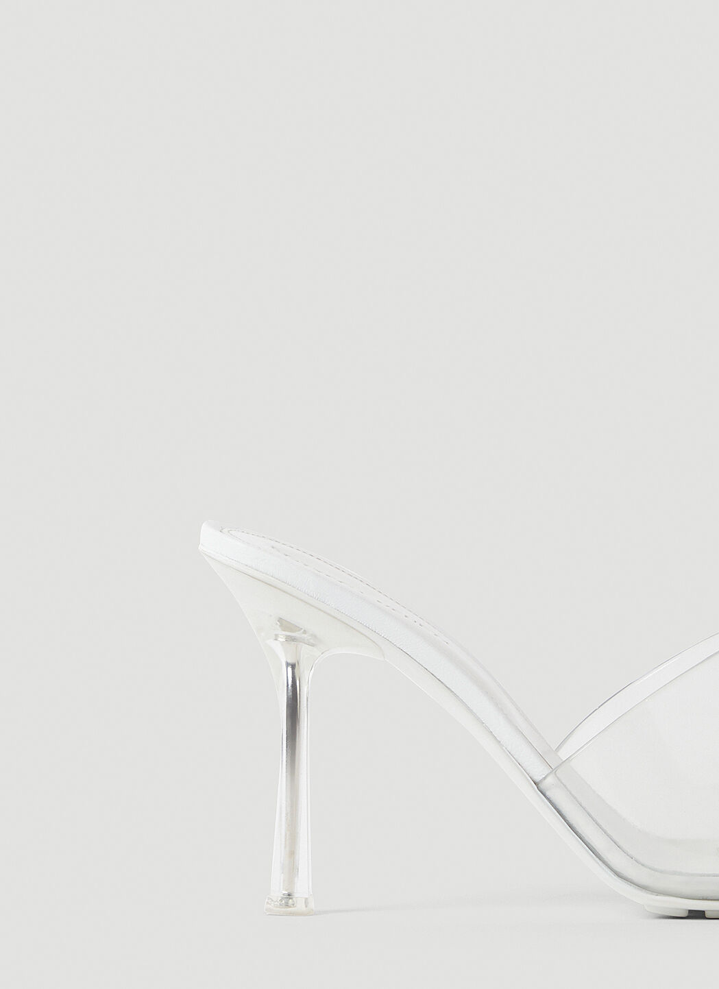 Women's pearl rhinestone bow tie transparent wine glass heel sandals S-386  | White sandals heels, Sandals heels, High heel sandals